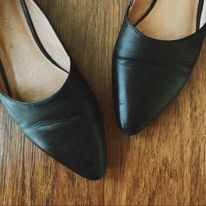 Madewell Lizbeth Flat in Leather
